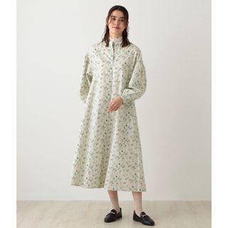 アフタヌーンティー(AfternoonTea)の【AfternoonTea】新品 リバティプリント パフスリーブワンピース(ロングワンピース/マキシワンピース)