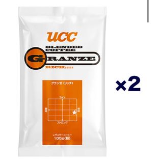 UCC上島珈琲 UCC グランゼリッチ(粉) AP100g 2袋入り(コーヒー)