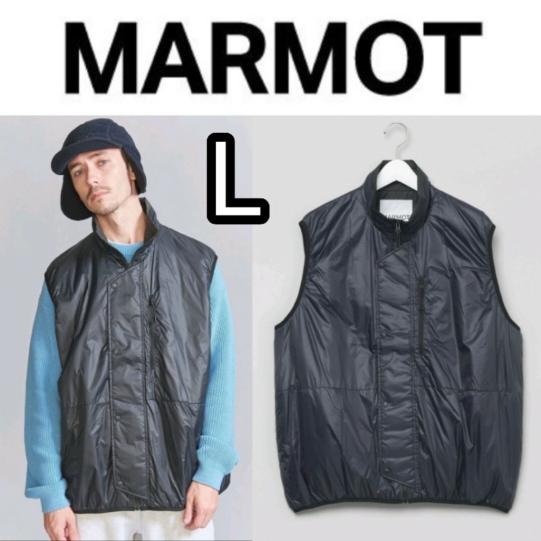 MARMOT(マーモット)のMARMOT CAPITAL LIGHTWEIGHT NYLON VEST L メンズのトップス(ベスト)の商品写真