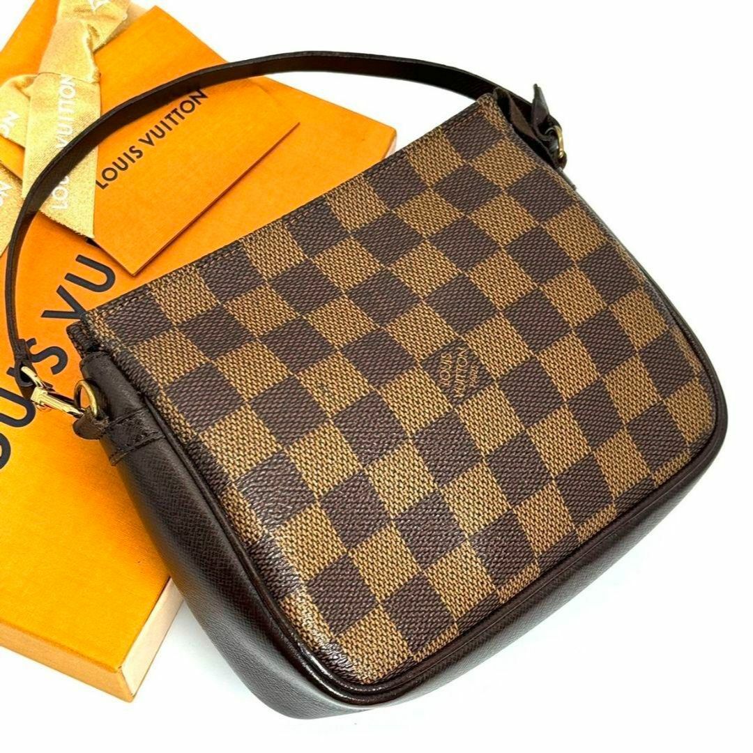 LOUIS VUITTON(ルイヴィトン)の超美品 ルイヴィトン ダミエ トゥルースメイクアップ　ポーチ レディースのバッグ(その他)の商品写真