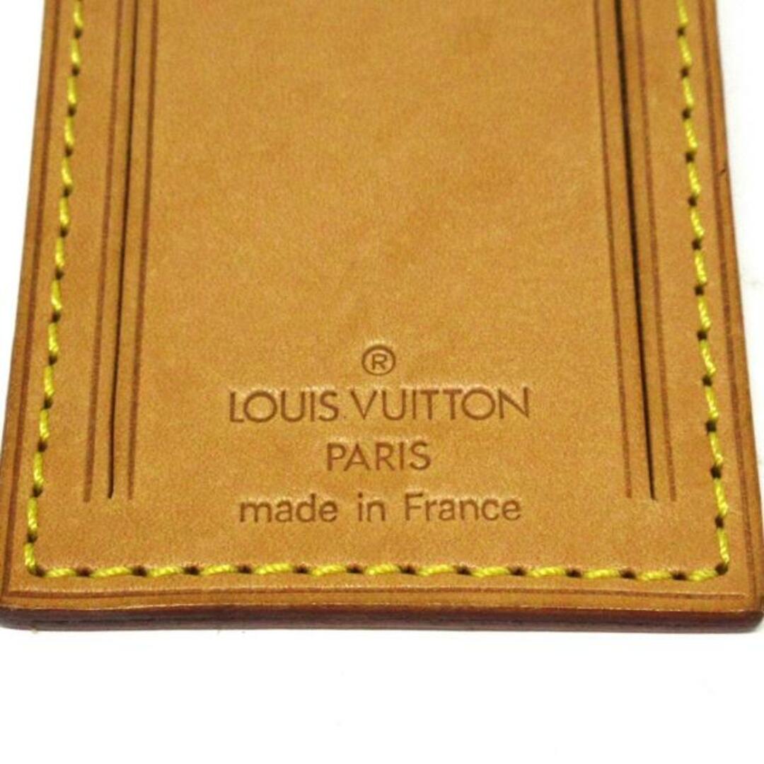 LOUIS VUITTON(ルイヴィトン)のルイヴィトン 小物 ナチュラル ネームタグ レディースのファッション小物(その他)の商品写真