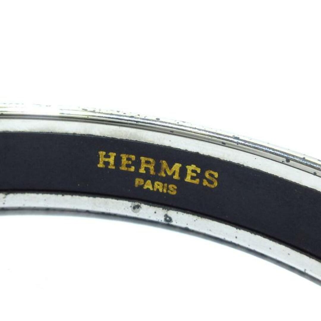 Hermes(エルメス)のエルメス バングル エマイユ 金属素材 レディースのアクセサリー(ブレスレット/バングル)の商品写真
