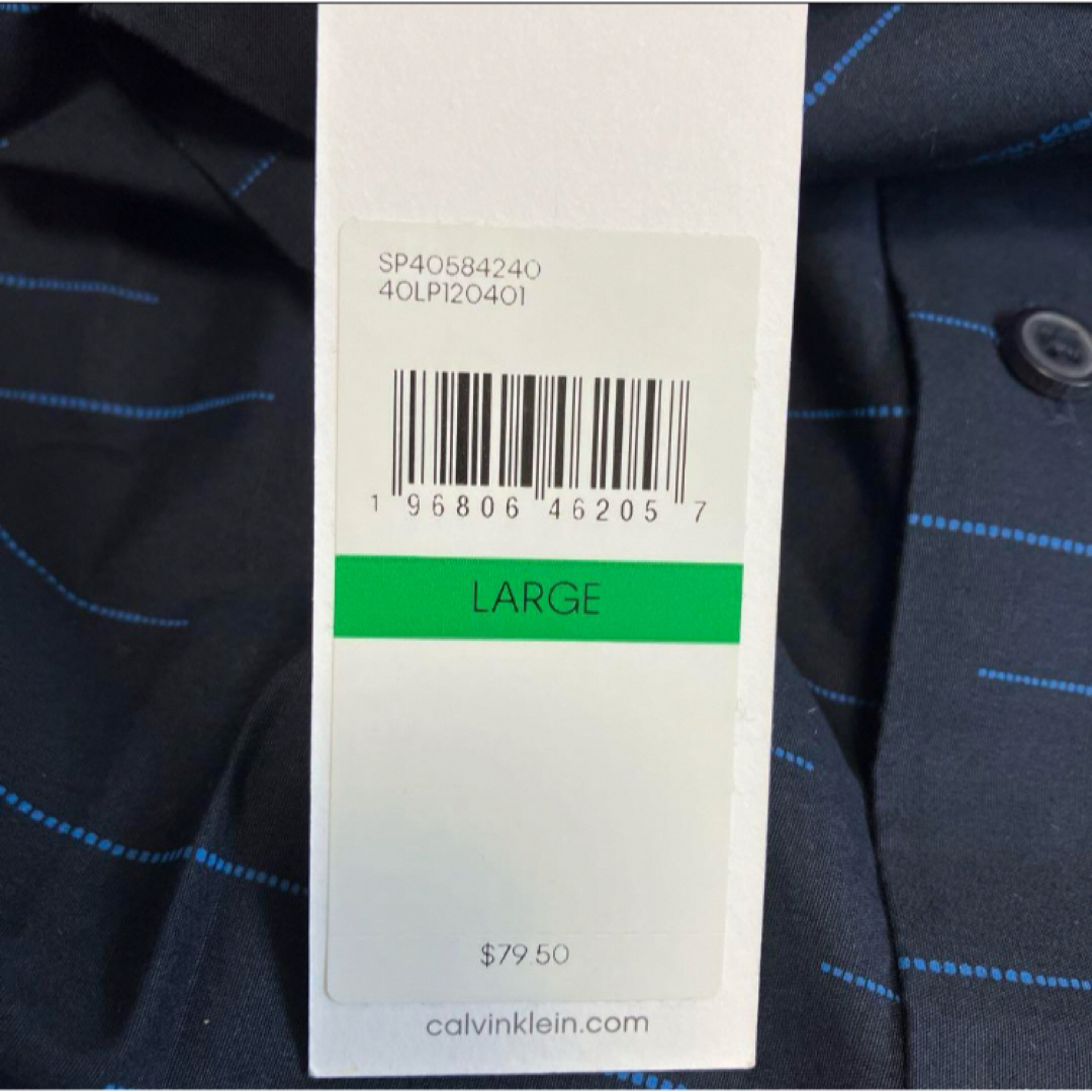 Calvin Klein(カルバンクライン)の送料無料 新品 CALVIN KLEIN 半袖シャツ  XL メンズのトップス(シャツ)の商品写真