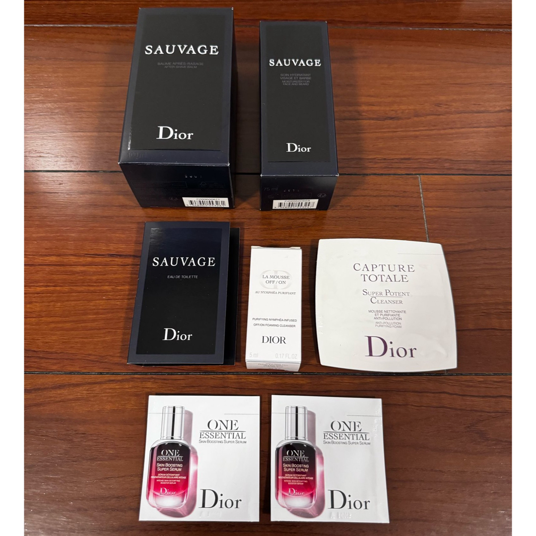 Christian Dior(クリスチャンディオール)のDIOR メンズ化粧品セット コスメ/美容のキット/セット(サンプル/トライアルキット)の商品写真