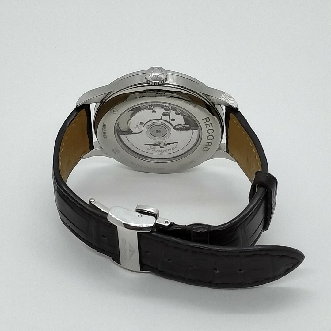 LONGINES(ロンジン)の【良品】LONGINESロンジンRecordレコードL28214112箱保付き メンズの時計(腕時計(アナログ))の商品写真