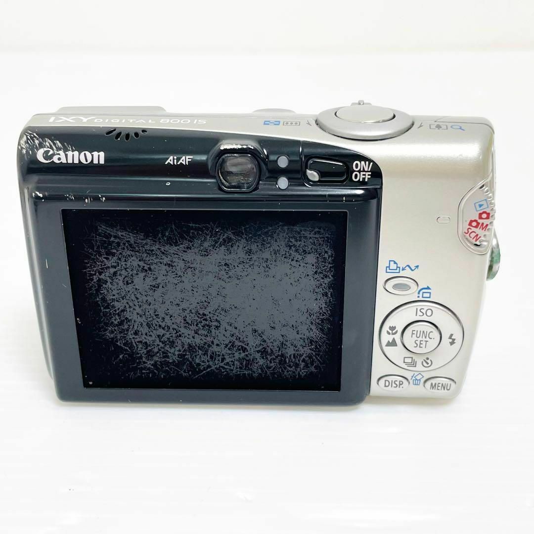 Canon(キヤノン)のジャンク Canon コンパクトデジカメ IXY DIGITAL 800 IS スマホ/家電/カメラのカメラ(コンパクトデジタルカメラ)の商品写真