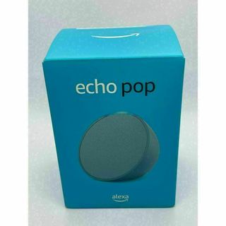 アマゾン(Amazon)の【新品2個セット】 Echo Pop スマートスピーカー 　ティールグリーン(その他)