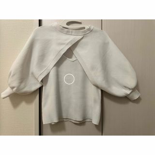 w closet - 2way ニット　カーディガン