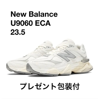 ニューバランス(New Balance)の新品　ニューバランス　90/60 ECA ホワイト U9060ECA　23.5(スニーカー)