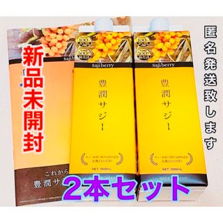 人気‼️豊潤 サジー1000ml ２個セット  鉄分不足 貧血  新品未開封 (その他)