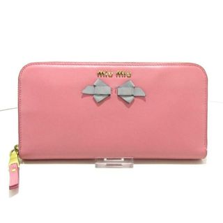 ミュウミュウ(miumiu)のmiumiu(ミュウミュウ) 長財布 - 5ML506(財布)