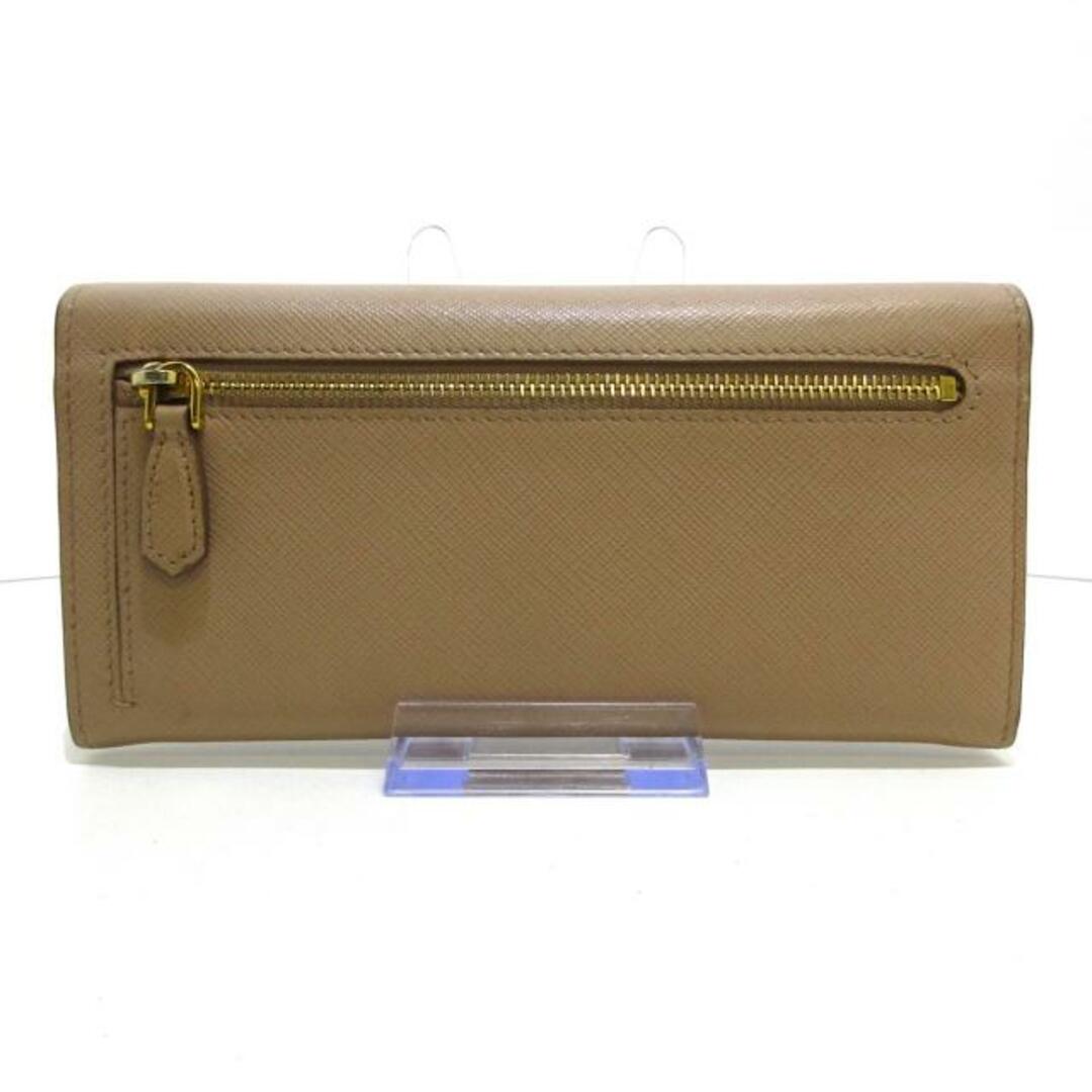 PRADA(プラダ)のプラダ 長財布 - 1MH132 ピンクベージュ レディースのファッション小物(財布)の商品写真