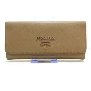 プラダ(PRADA)のプラダ 長財布 - 1MH132 ピンクベージュ(財布)