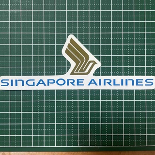 シンガポール航空　ステッカー　シール　限定　グッズ　ノベルティ　(航空機)