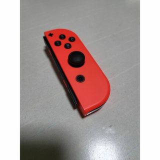 ニンテンドウ(任天堂)の動作OK switch ジョイコン R ネオンレッド 任天堂 中古(その他)