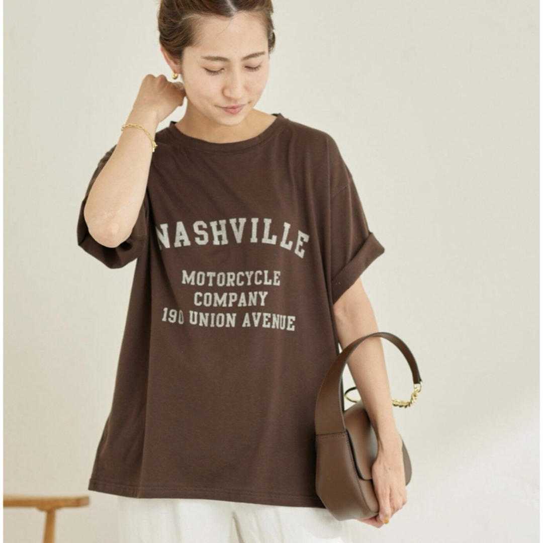 FRAMeWORK(フレームワーク)のお値下げ　FRAMeWORK  Tシャツ レディースのトップス(Tシャツ(半袖/袖なし))の商品写真