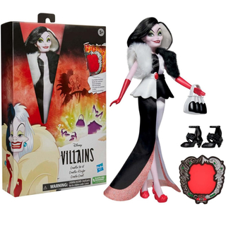 マテル(MATTEL)のクルエラ ヴィランズ ファッション 人形 Cruella De Vil doll(ぬいぐるみ/人形)