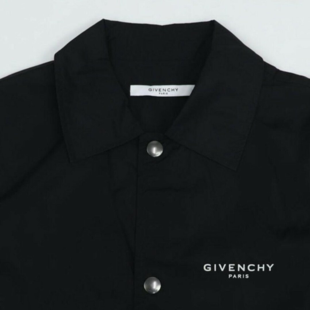 GIVENCHY(ジバンシィ)の【新品】ジバンシィ GIVENCHY ジャケット ブルゾン ブラック ロゴ レディースのジャケット/アウター(ブルゾン)の商品写真