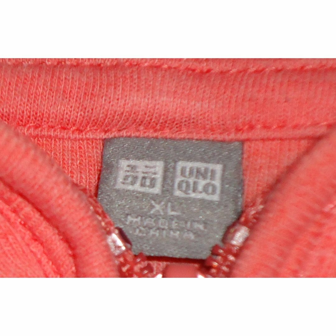 UNIQLO(ユニクロ)のユニクロ ジップアップパーカー 女性 XL UVカット ポケット サムホール付 レディースのトップス(パーカー)の商品写真