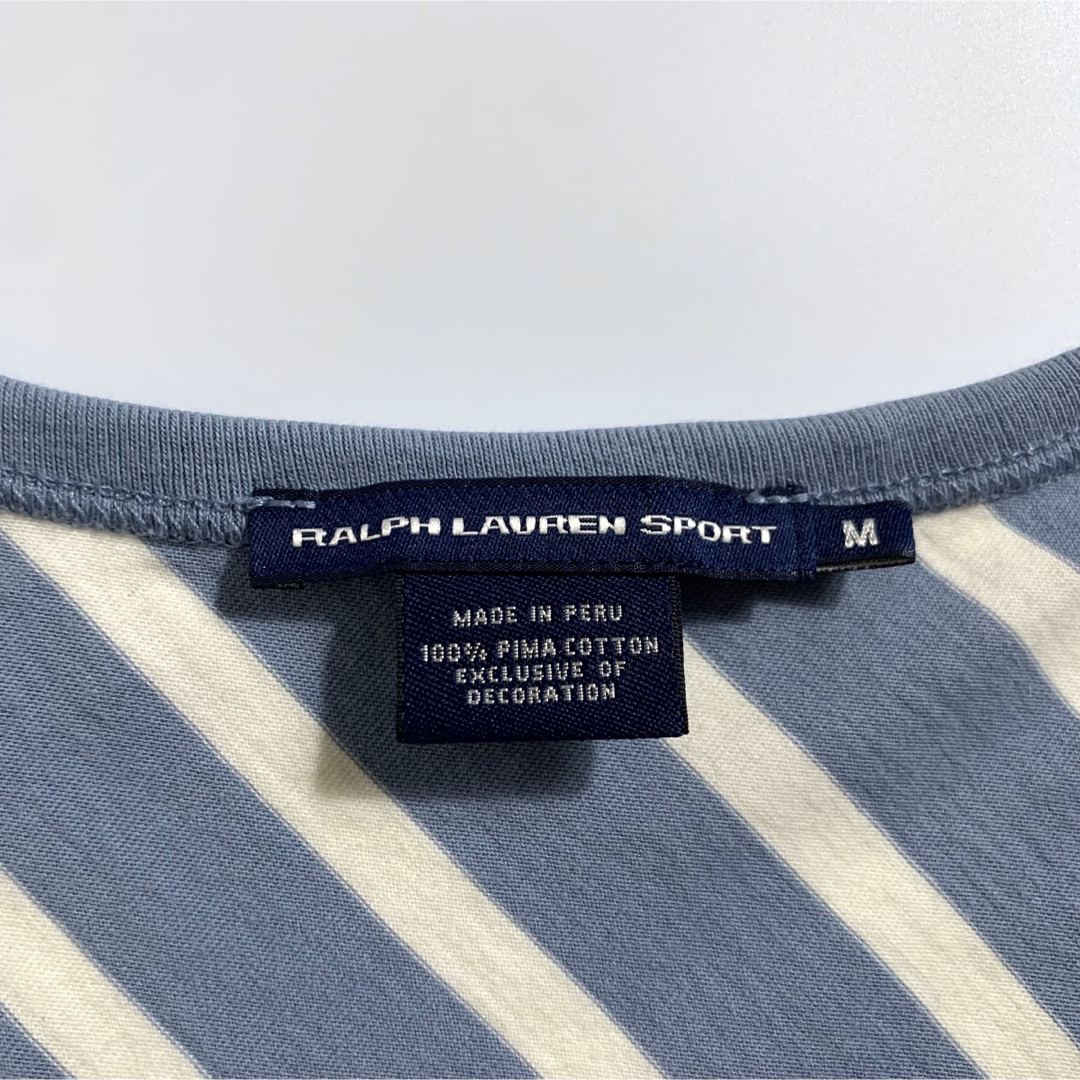 Ralph Lauren(ラルフローレン)の【世界三大高級コットン‼️】ラルフローレン　ワンピース　フレア　ブルー レディースのワンピース(ロングワンピース/マキシワンピース)の商品写真