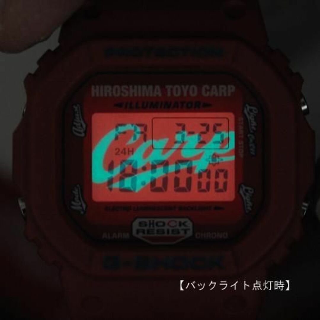 広島東洋カープ(ヒロシマトウヨウカープ)のG-SHOCK×広島カープ2016モデル スポーツ/アウトドアの野球(記念品/関連グッズ)の商品写真