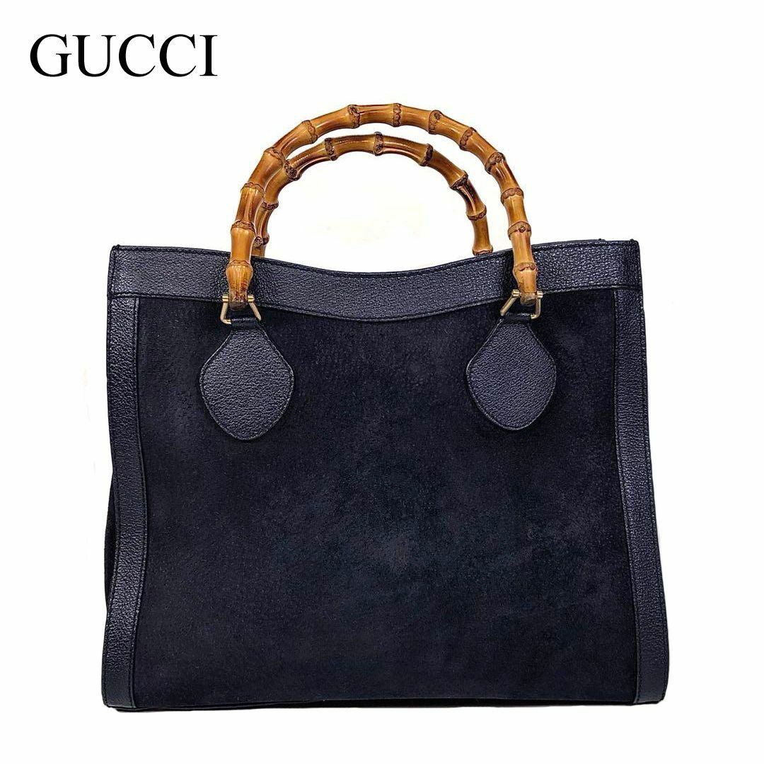 Gucci(グッチ)のグッチ バンブー ビジネスバッグ ブリーフバッグ ハンドバッグ トートバッグ レディースのバッグ(ハンドバッグ)の商品写真