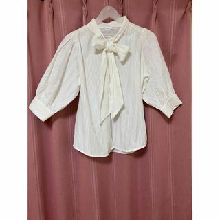 ナチュラルクチュール(natural couture)のナチュラルクチュール ボウタイブラウス リボン(シャツ/ブラウス(長袖/七分))