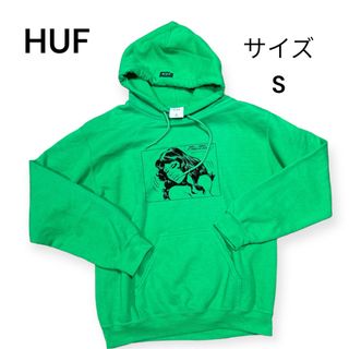 ハフ(HUF)の【入手困難】HUF ハフ  パーカー　プルオーバー　プリント　フーディー　S(パーカー)