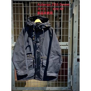 21AW AUBERGE DEVON NAVY ventile(ミリタリージャケット)