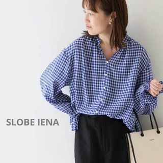 SLOBE IENA - 22年新作　スローブイエナ　ギャザーフリルスリーブブラウス