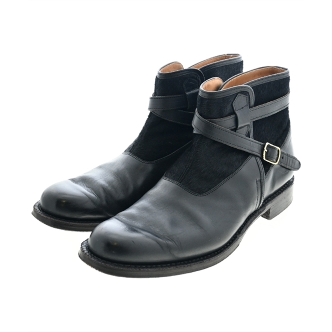 foot the coacher(フットザコーチャー)のfoot the coacher ブーツ UK8(26.5cm位) 黒 【古着】【中古】 メンズの靴/シューズ(ブーツ)の商品写真