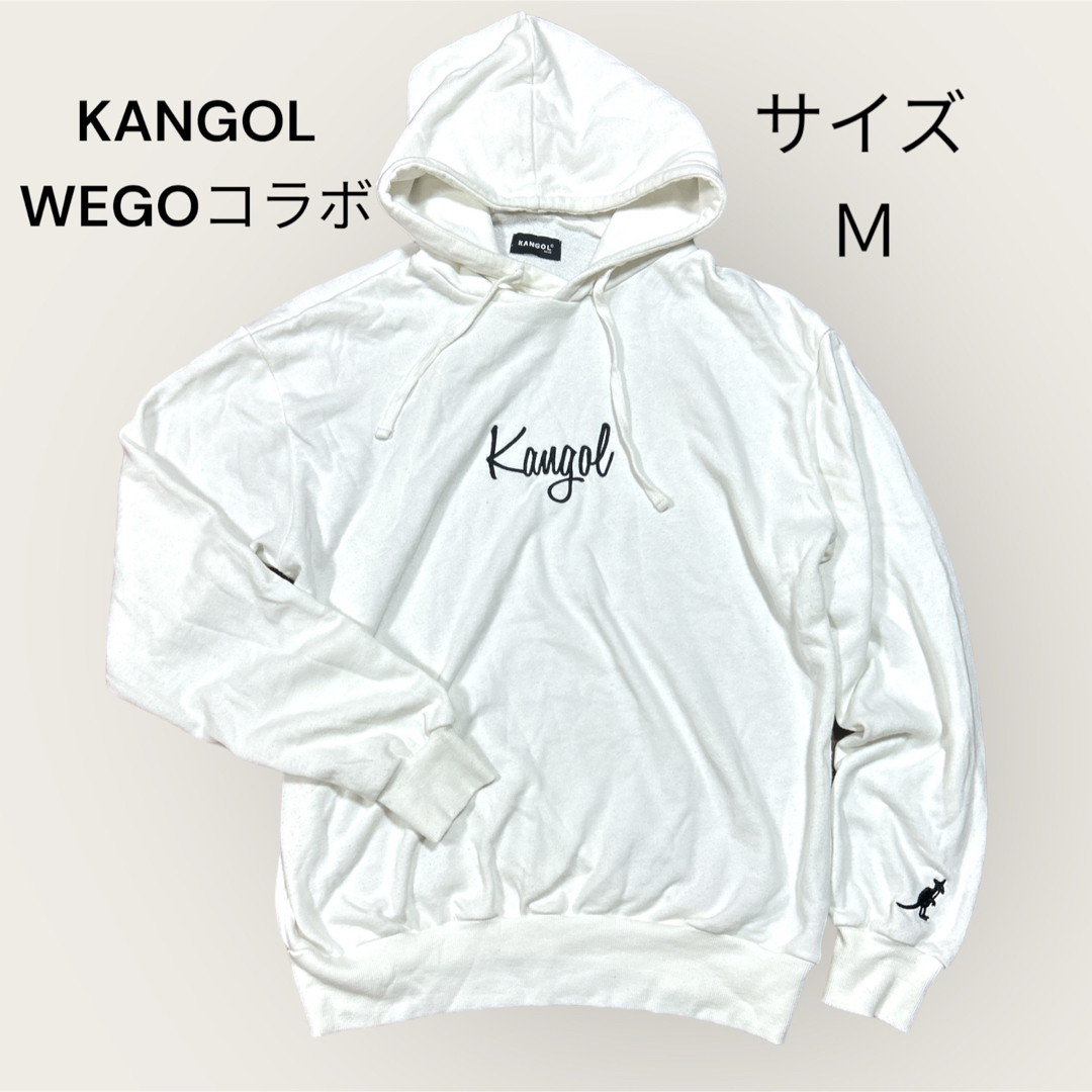 KANGOL(カンゴール)のカンゴール  ウィゴー 別注 プルオーバー　フーディ　パーカー　ビックシルエット メンズのトップス(パーカー)の商品写真