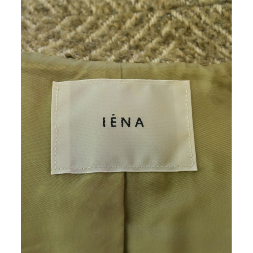 IENA(イエナ)のIENA イエナ ピーコート 36(S位) ベージュ 【古着】【中古】 レディースのジャケット/アウター(ピーコート)の商品写真