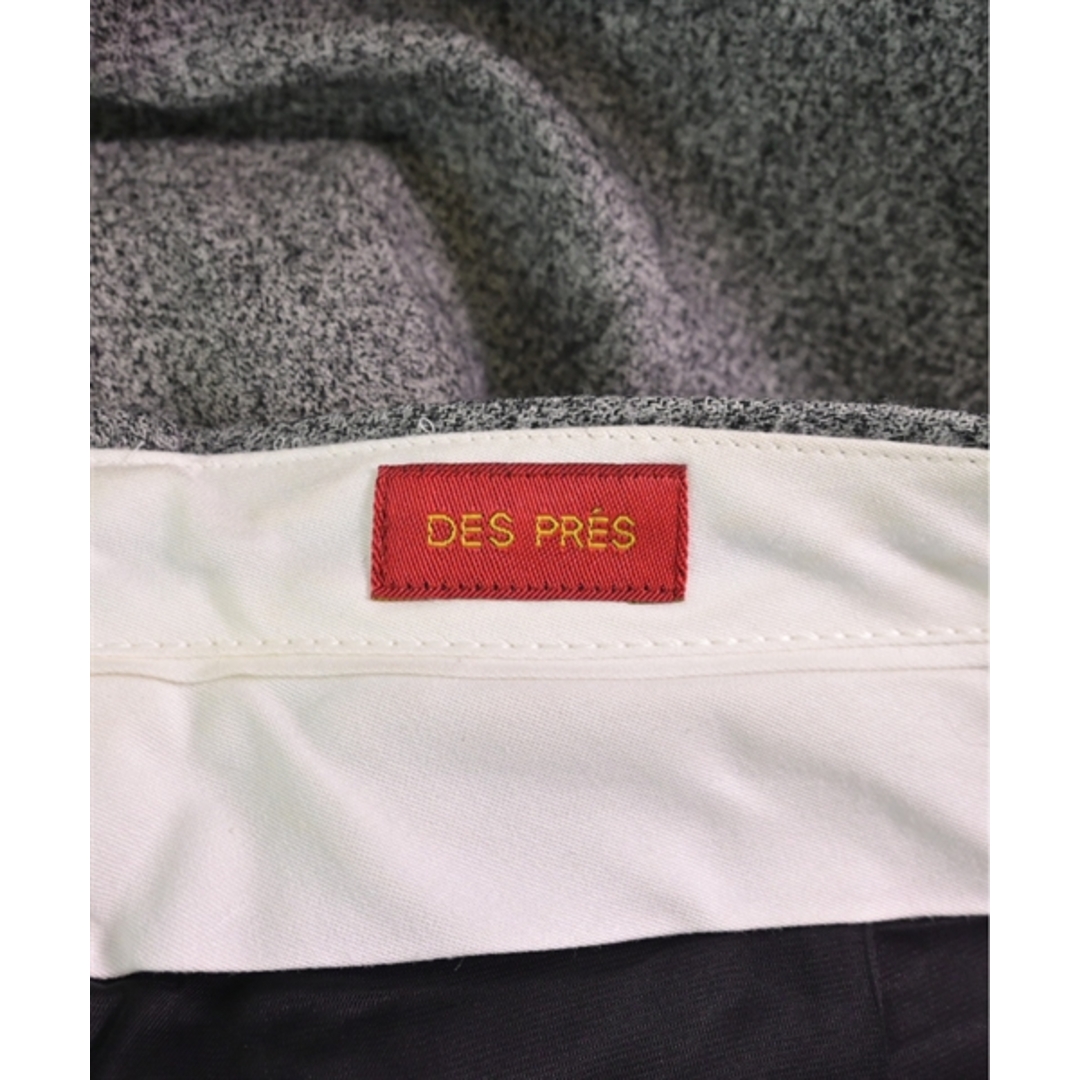 DES PRES(デプレ)のDES PRES デプレ スラックス 32(XS位) グレー 【古着】【中古】 レディースのパンツ(その他)の商品写真