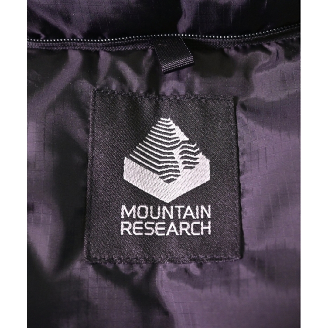 MOUNTAIN RESEARCH(マウンテンリサーチ)のMountain Research ダウンジャケット/ダウンベスト S 黒 【古着】【中古】 メンズのジャケット/アウター(ダウンジャケット)の商品写真