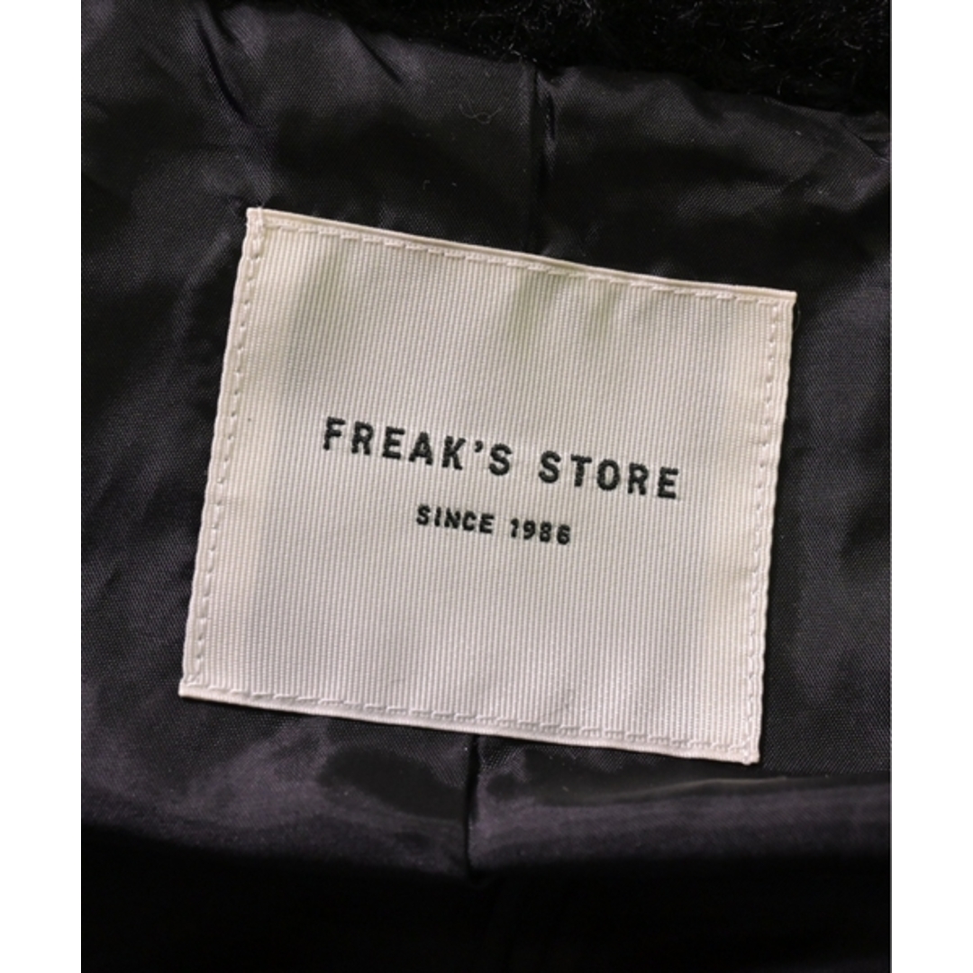 FREAK'S STORE(フリークスストア)のFREAK'S STORE フリークスストア コート（その他） F 黒 【古着】【中古】 レディースのジャケット/アウター(その他)の商品写真