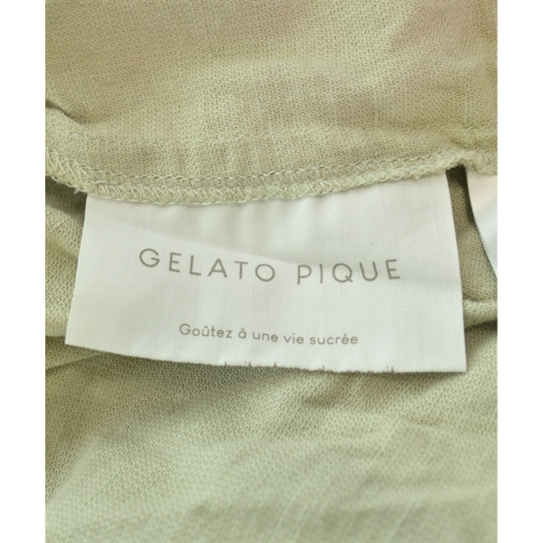 gelato pique(ジェラートピケ)のgelato pique ジェラートピケ ワンピース ONE カーキ系 【古着】【中古】 レディースのワンピース(ひざ丈ワンピース)の商品写真