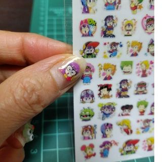 ネイルシール「アラレちゃん」(ネイル用品)