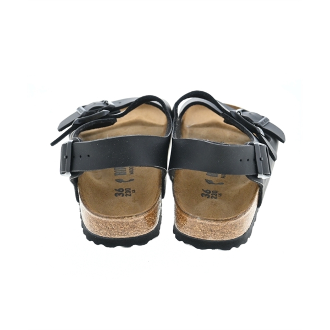 BIRKENSTOCK(ビルケンシュトック)のBIRKENSTOCK ビルケンシュトック サンダル 23cm 黒 【古着】【中古】 レディースの靴/シューズ(サンダル)の商品写真