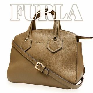 フルラ(Furla)の極美品！FURLA 2wayバッグ 7526(ショルダーバッグ)