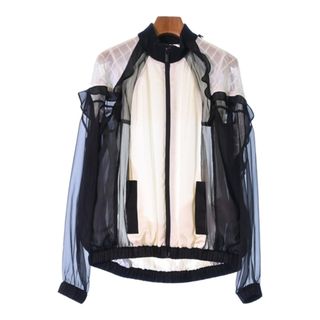 サカイ(sacai)のsacai サカイ ブルゾン（その他） 1(S位) 白x黒 【古着】【中古】(その他)