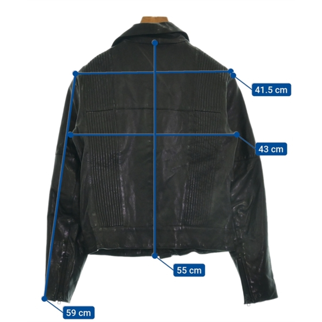 L.H.P エル　エイチ　ピー ライダース 0(XS位) 黒 【古着】【中古】 メンズのジャケット/アウター(ライダースジャケット)の商品写真