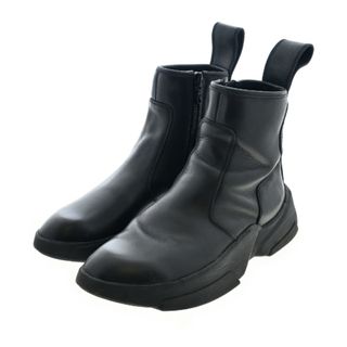 JULIUS - JULIUS ユリウス ブーツ UK7(25.5cm位) 黒 【古着】【中古】