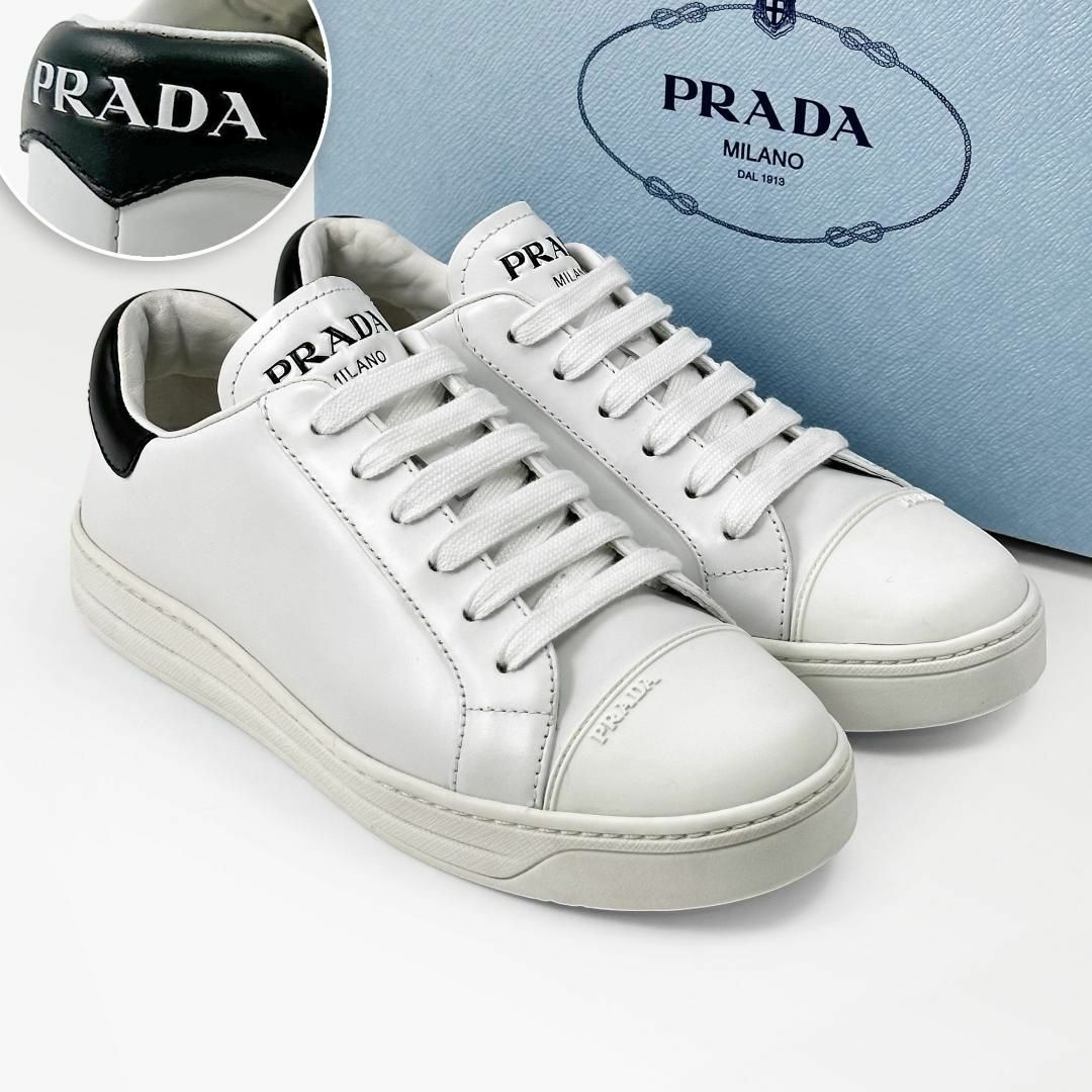 PRADA 白スニーカー美品美品です
