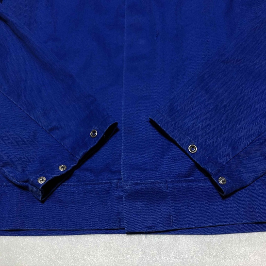 VINTAGE(ヴィンテージ)の【超希少】MARQUARDT+SCHULZ ユーロワークジャケット 茄子紺 刺繍 メンズのジャケット/アウター(ブルゾン)の商品写真