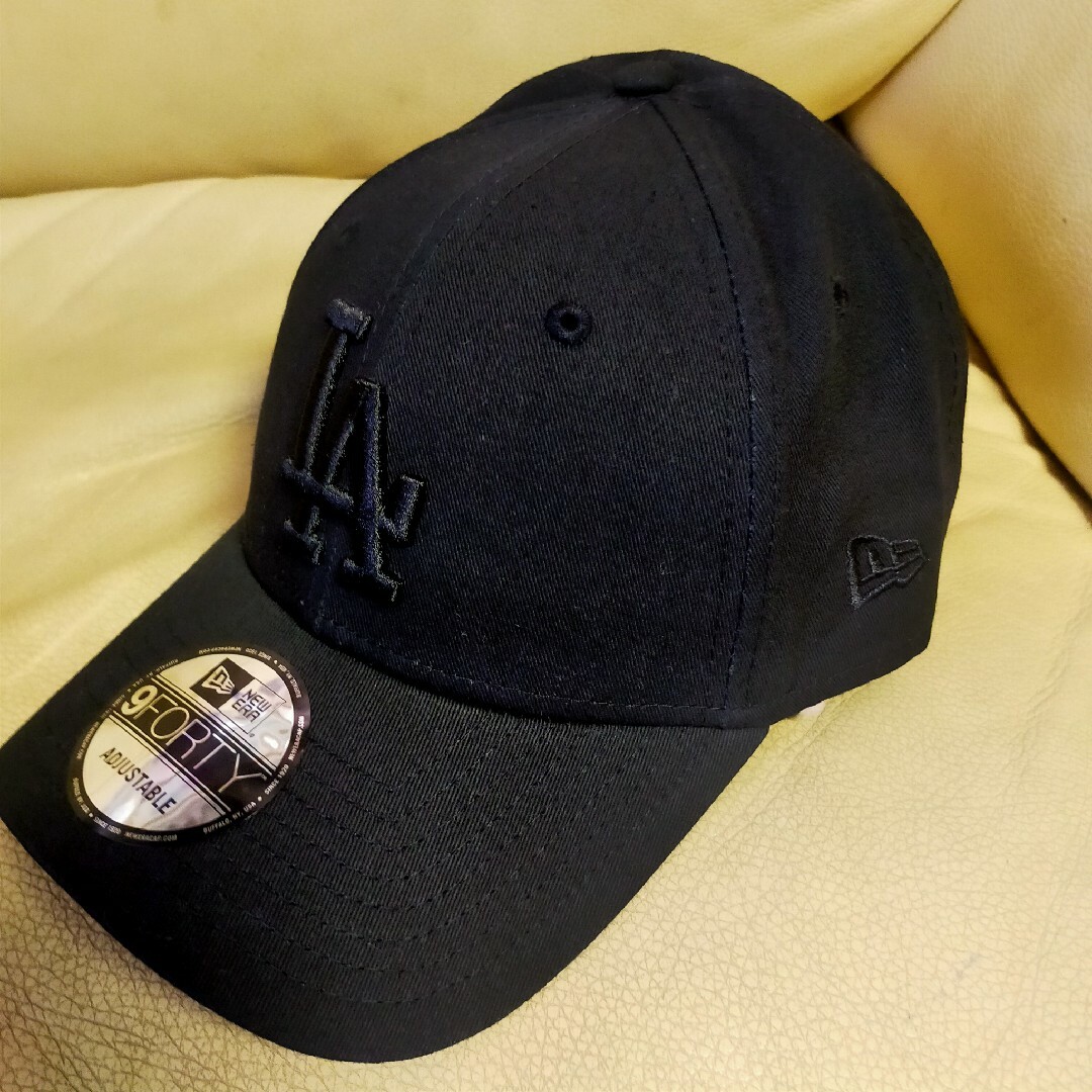 NEW ERA(ニューエラー)のNew Era 940 Los Angeles Dodgers BLACK  ② メンズの帽子(キャップ)の商品写真