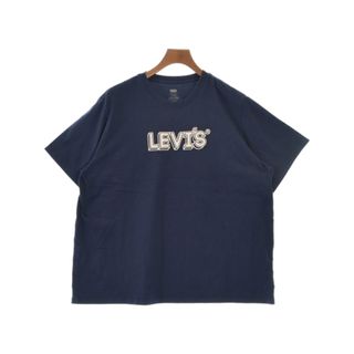 Levi's リーバイス Tシャツ・カットソー XL 紺 【古着】【中古】