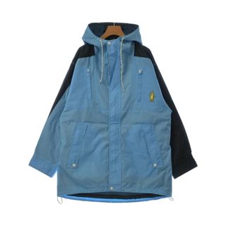 マルニ(Marni)のMARNI マルニ ブルゾン（その他） 38(M位) 水色x黒x赤 【古着】【中古】(その他)