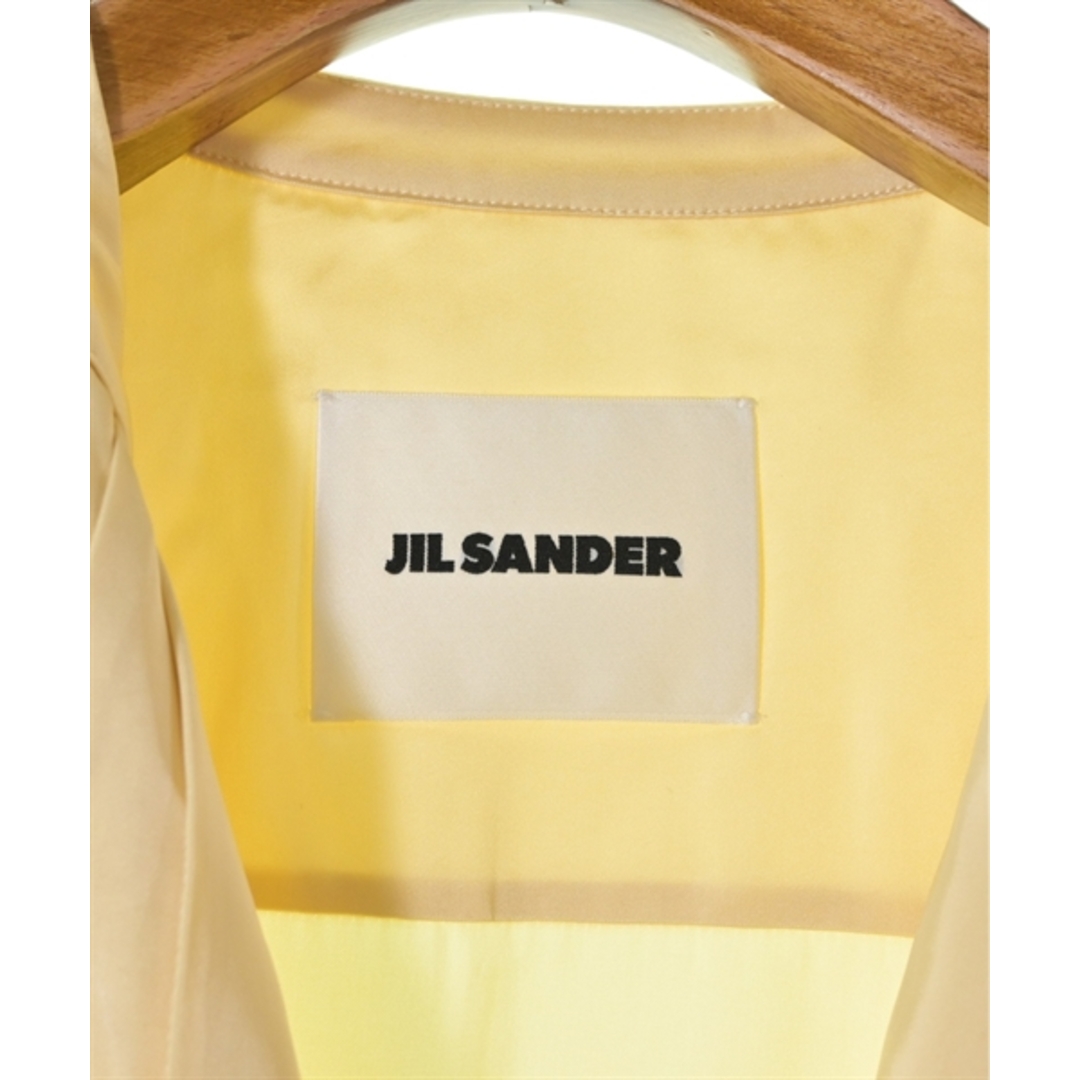 Jil Sander(ジルサンダー)のJIL SANDER ジルサンダー ブラウス 32(XXS位) ベージュ 【古着】【中古】 レディースのトップス(シャツ/ブラウス(長袖/七分))の商品写真