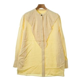 ジルサンダー(Jil Sander)のJIL SANDER ジルサンダー ブラウス 32(XXS位) ベージュ 【古着】【中古】(シャツ/ブラウス(長袖/七分))